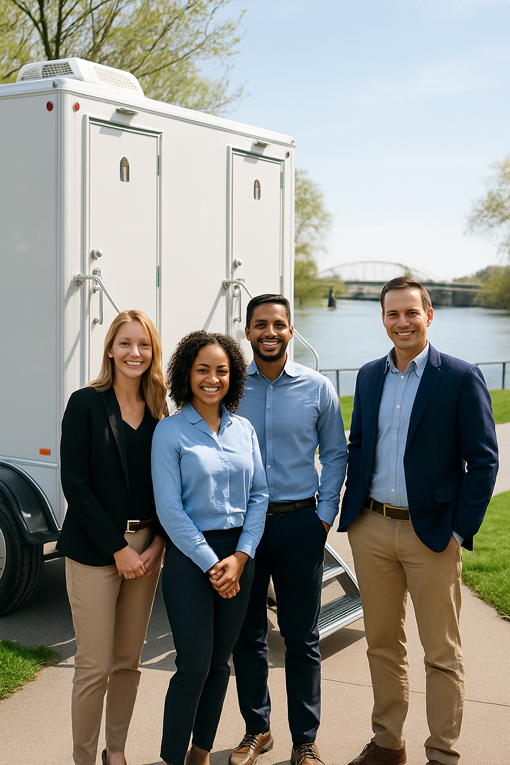 Memphis Luxury Restroom Trailers team